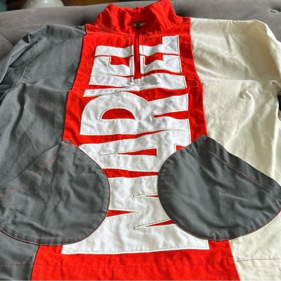 Disney Embroidered Marvel 1/4 Zip Jacket. Cotton, Colour-block, Unisex - Picture 2 of 9